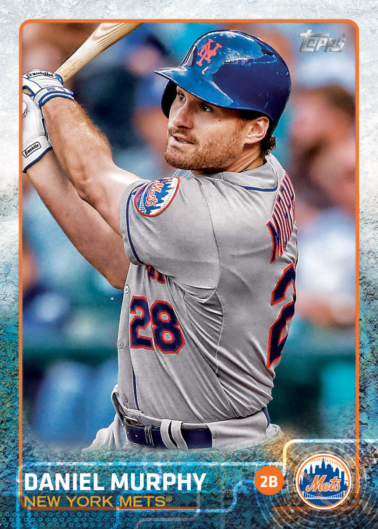 2015 Daniel Murphy Topps Baseball Card