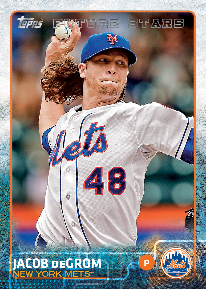 Jacob deGrom 2015 Topps Future Stars Card