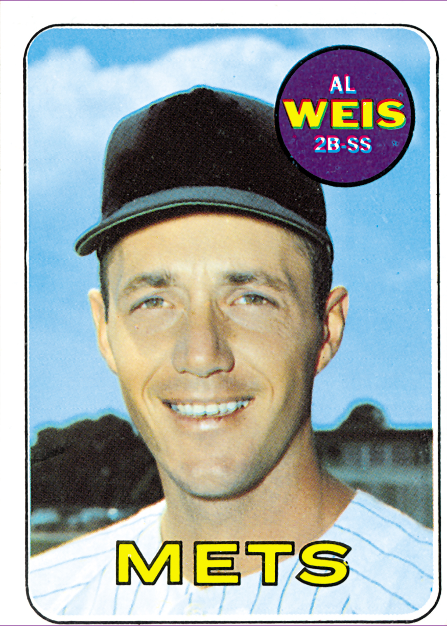 1969 Al Weis Topps Baseball Card
