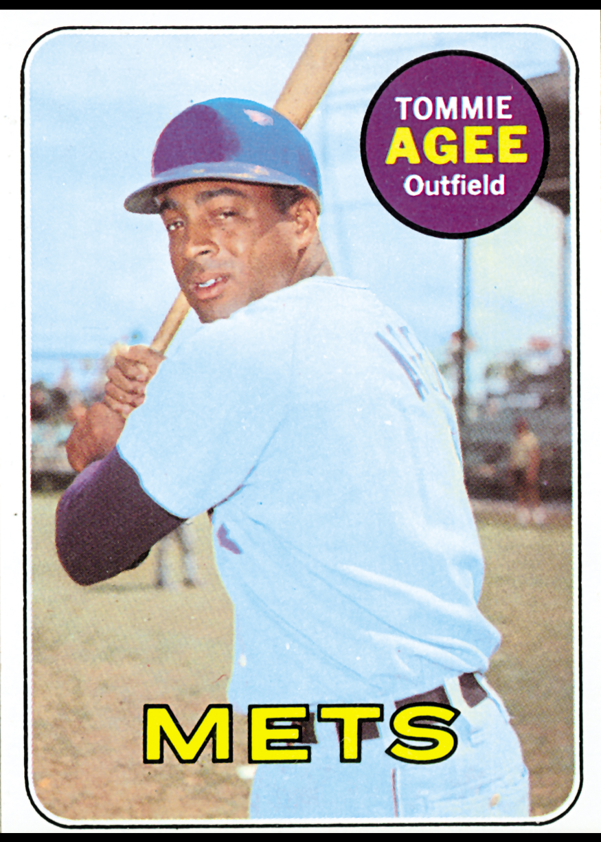 Tommie Agee 1969 Topps Baseball Card