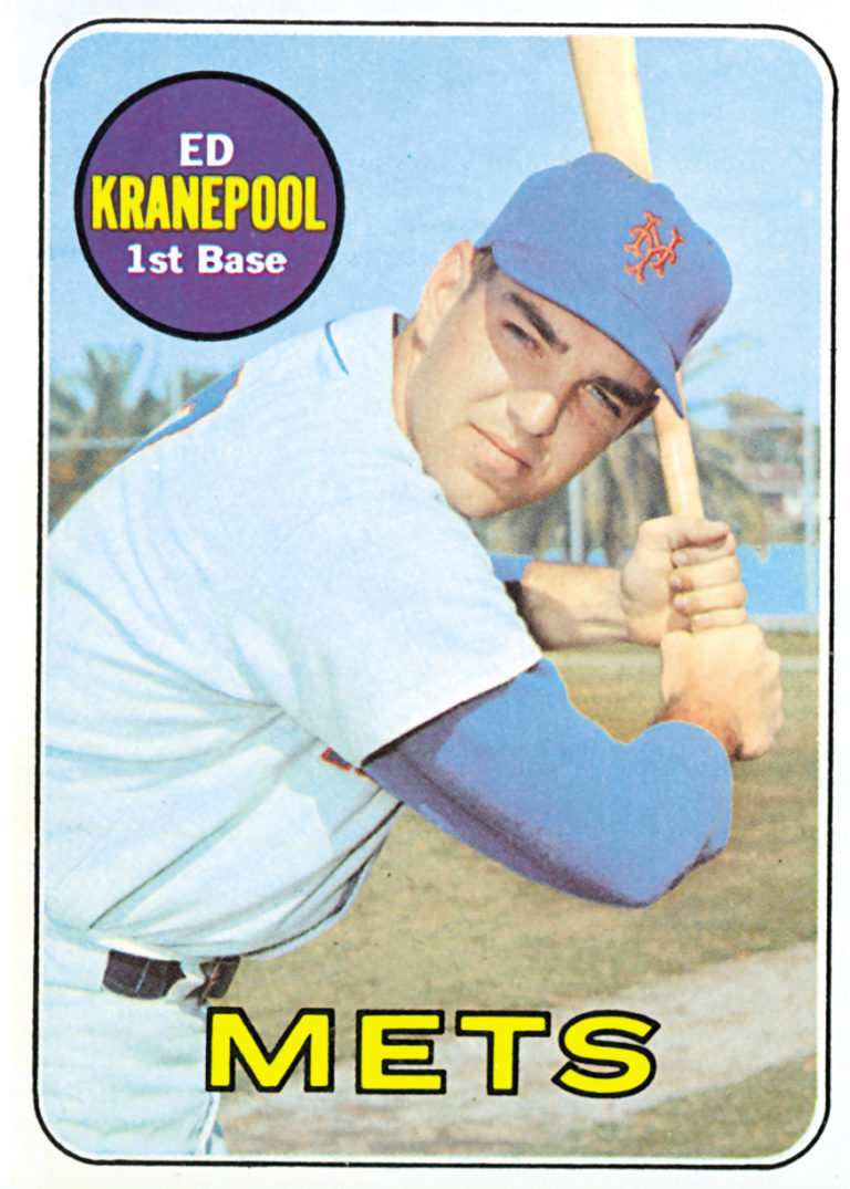 Ed Kranepool 1969 Topps Baseball Card