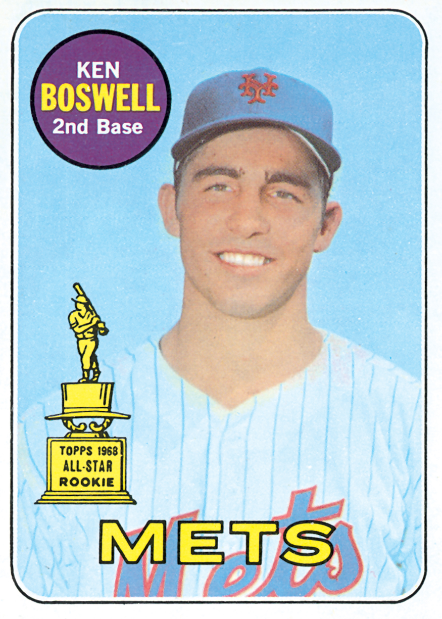 Ken Boswell 1969 Topps All-Star Rookie Card
