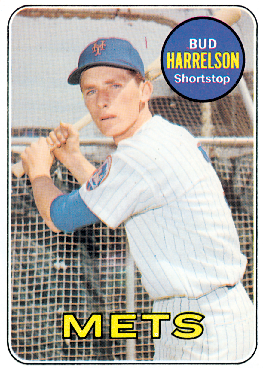1969 Bud Harrelson Topps Baseball Card