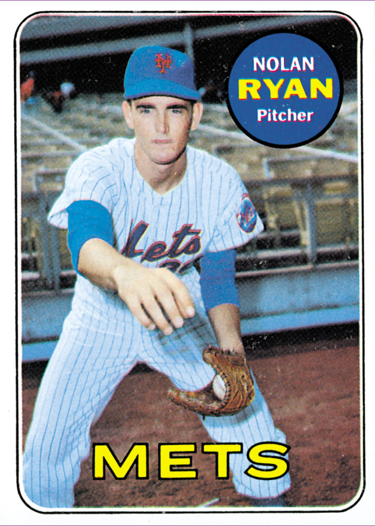 Nolan Ryan 1969 Topps Baseball Card