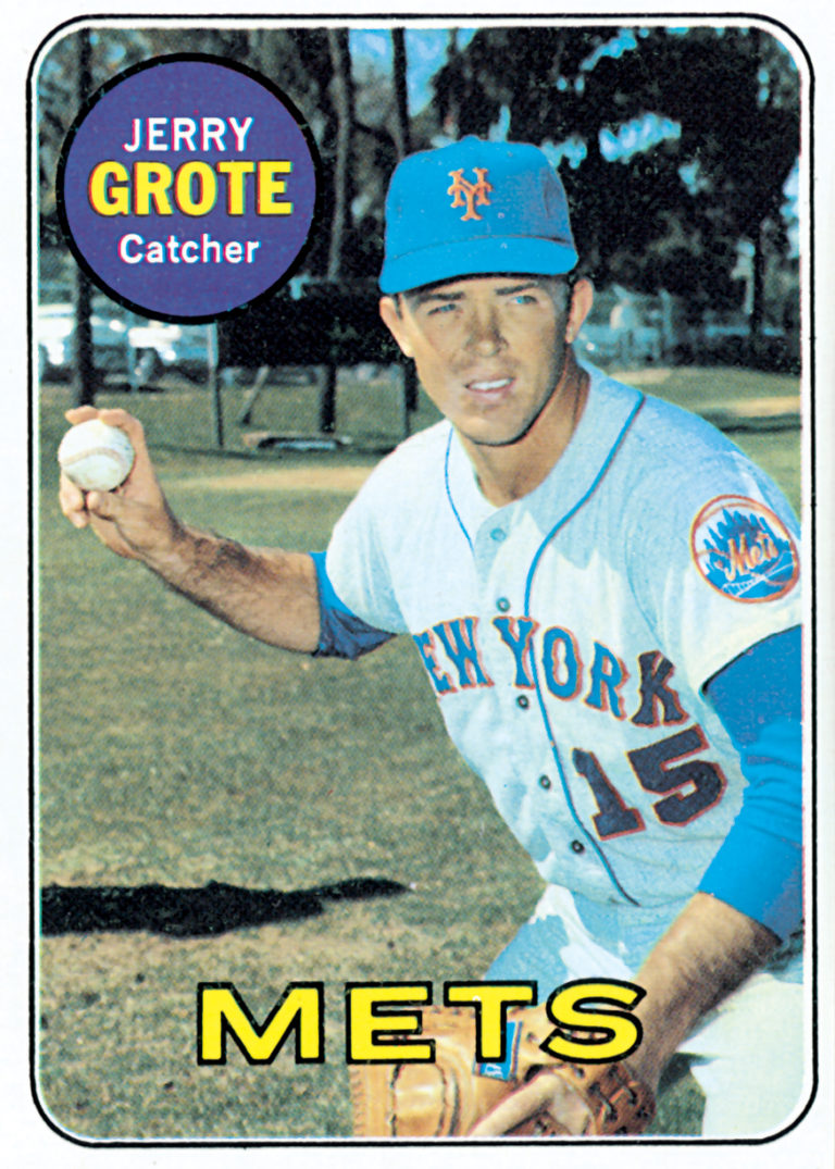 Jerry Grote 1969 Topps Baseball Card