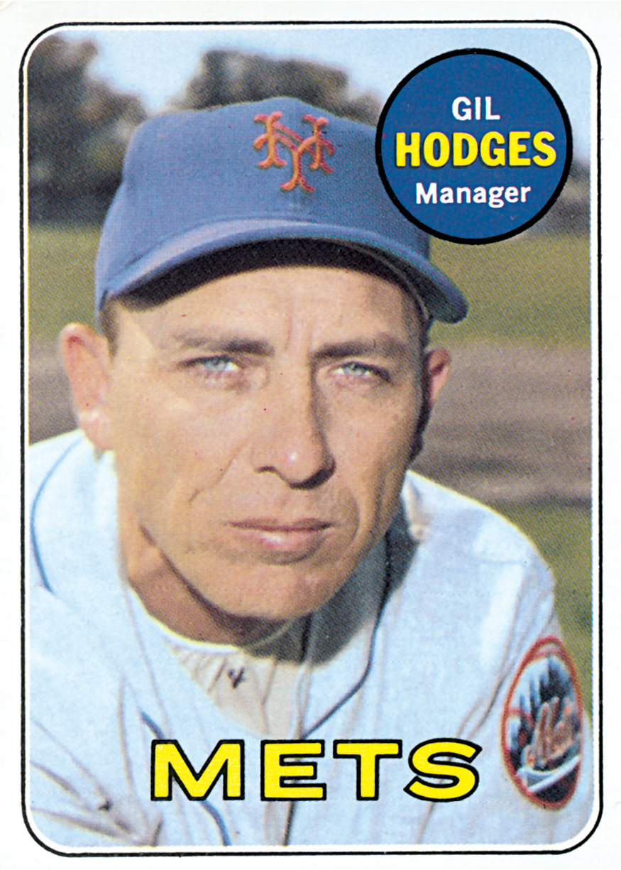Gil Hodges 1969 Topps Baseball Card