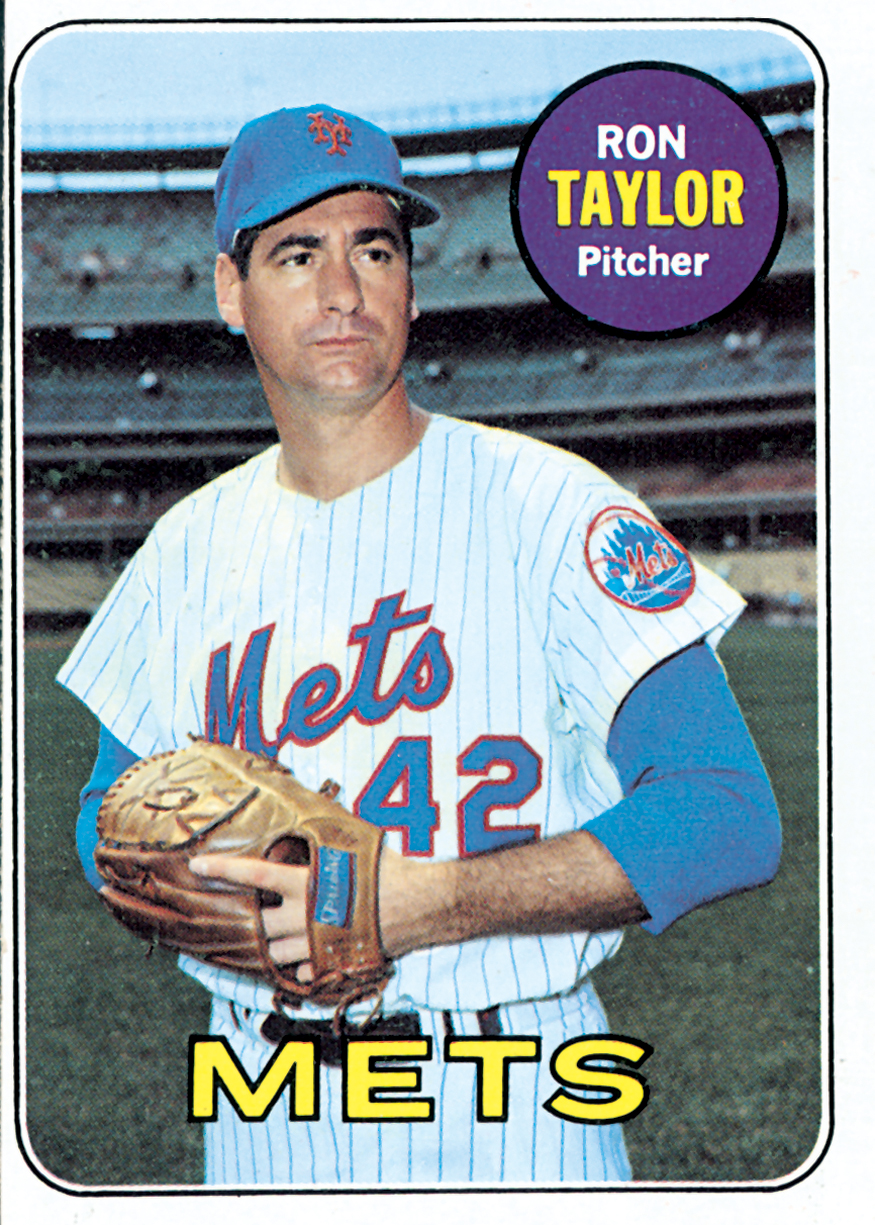 Ron Taylor 1969 Topps Baseball Card