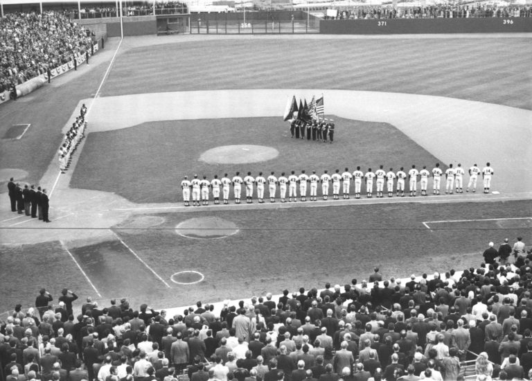 Pregame Ceremonies in 1969 World Series