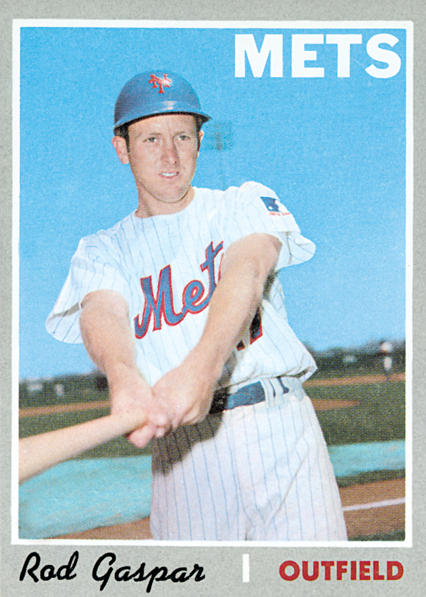 Rod Gaspar 1970 Topps Baseball Card