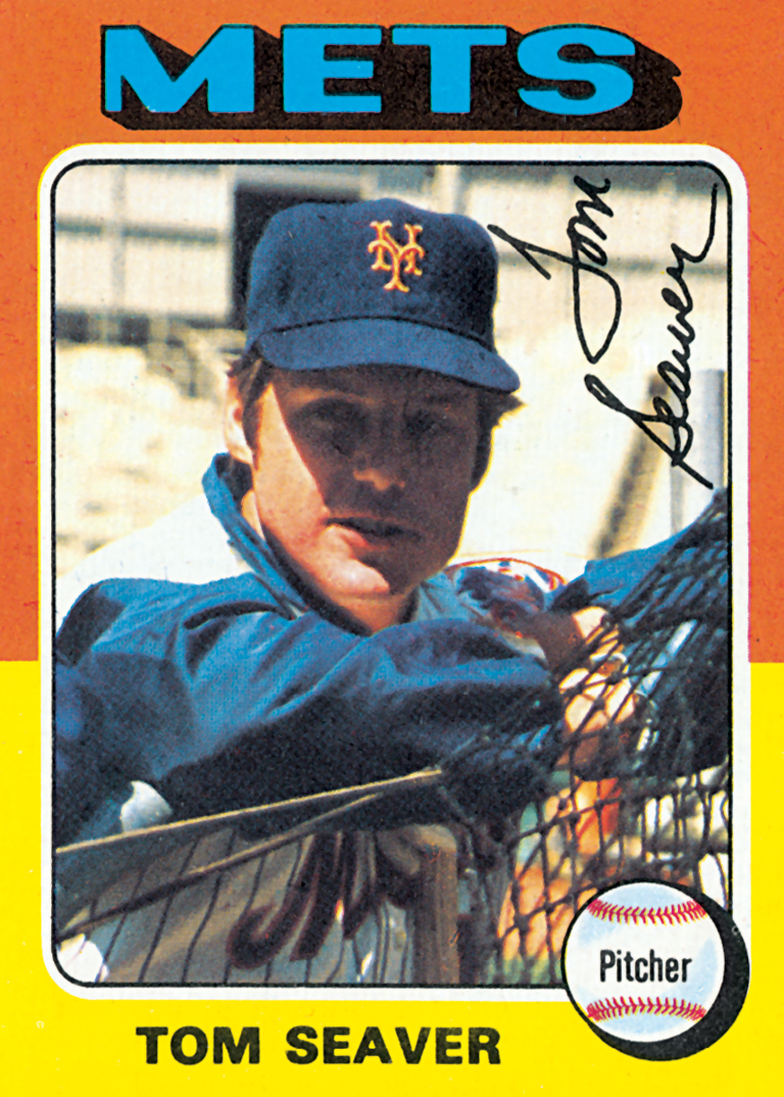 1975 Tom Seaver Topps Baseball Card