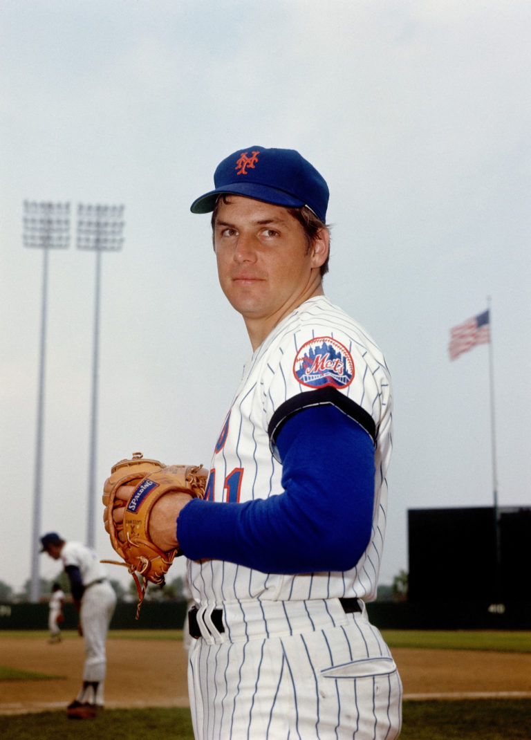 Tom Seaver Poses for a Photo in 1970