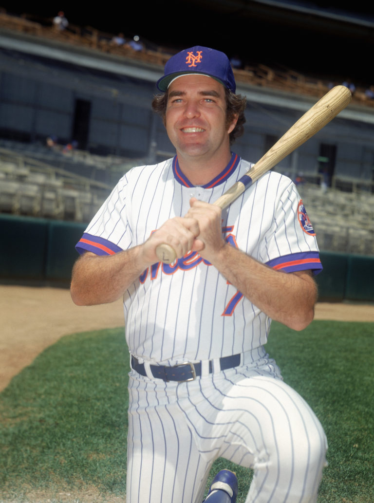 Ed Kranepool Poses for a Photo