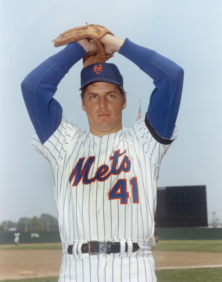 Tom Seaver Pitches in Game 5 of the 1973 NLCS