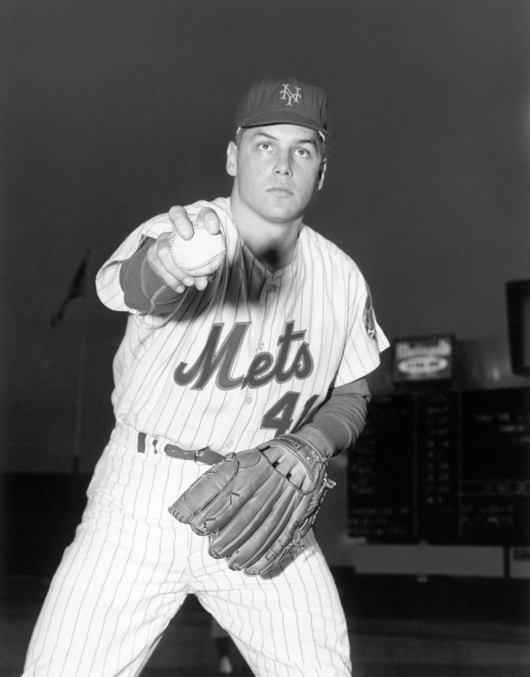 Tom Seaver Poses for the Camera During His Rookie Season