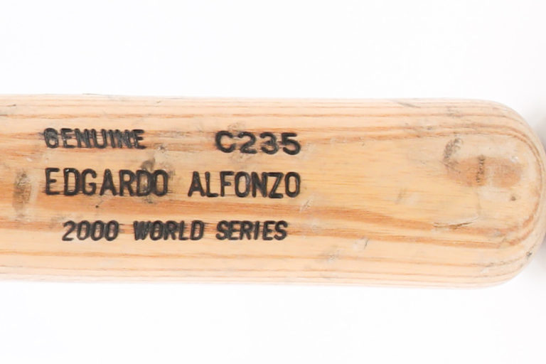 Edgardo Alfonzo's 2000 World Series Bat