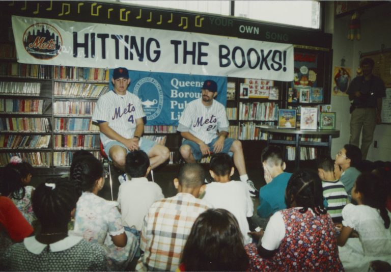 Isringhausen and Pulsipher at Literacy Event