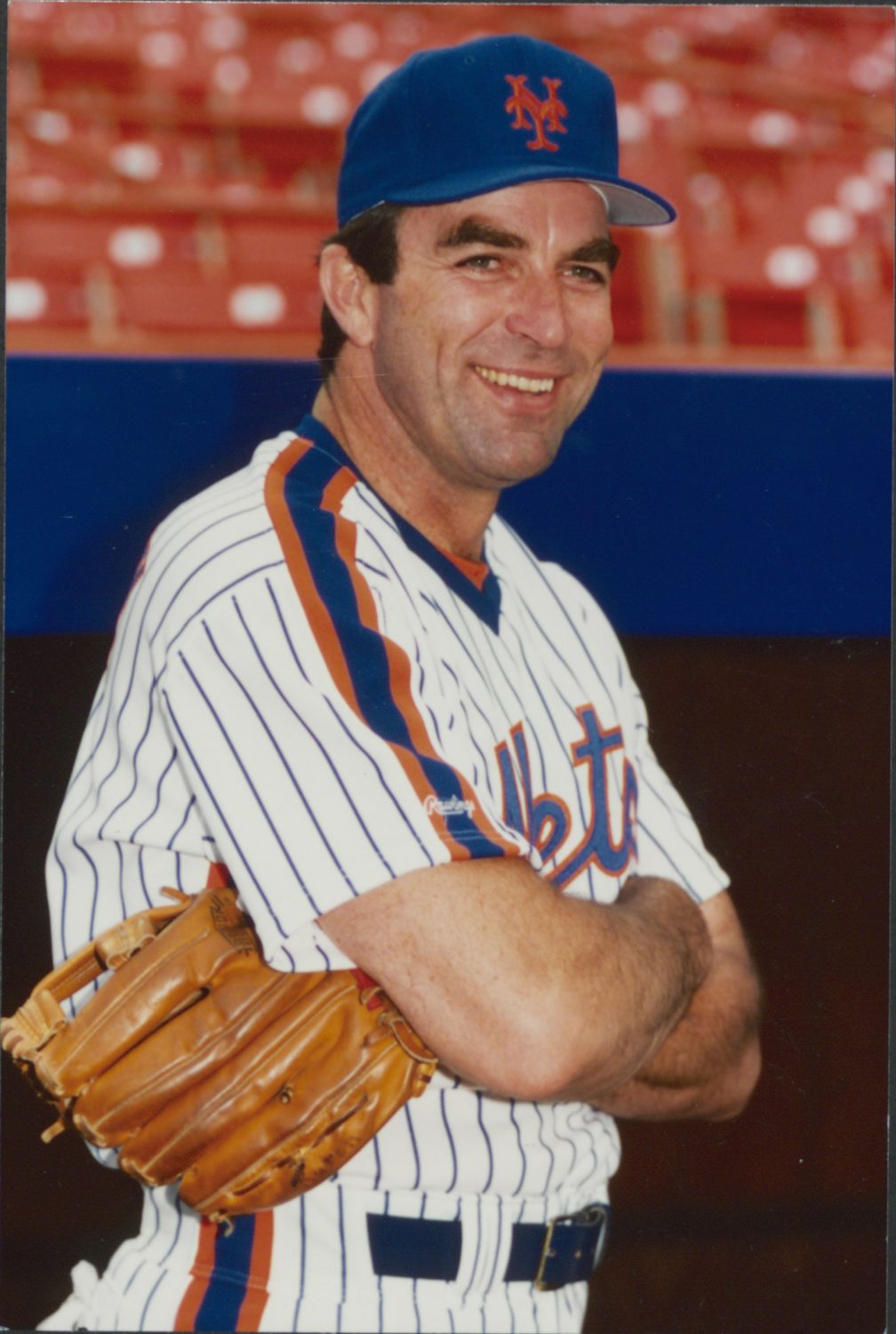 Tom Selleck Suits Up as a New York Met