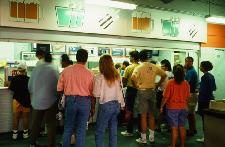 Shea Stadium Concession Stands