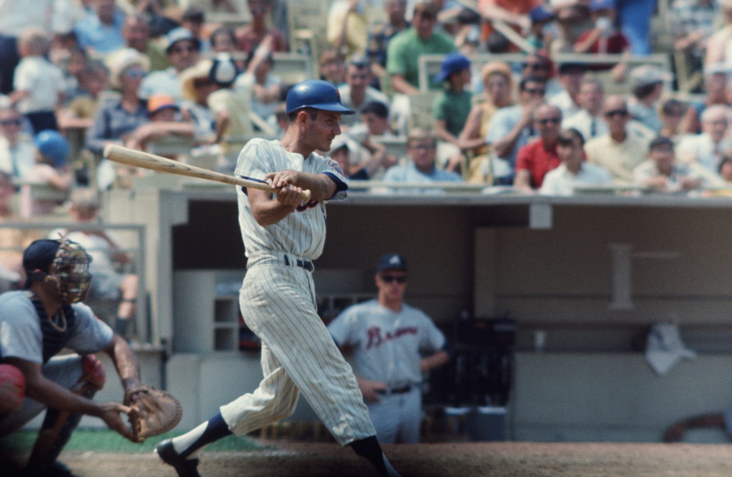 Al Weis Bats for the Mets in 1968