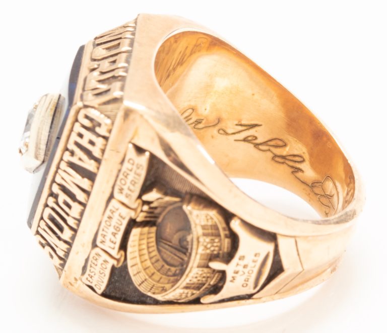 Birdie Tebbetts 1969 World Series Ring