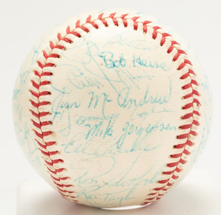 1969 Mets Autographed Baseball (Multiple Autographs)