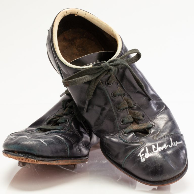 Autographed Ed Charles Game-Worn Cleats