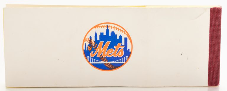 New York Mets 1969 Ticket Book