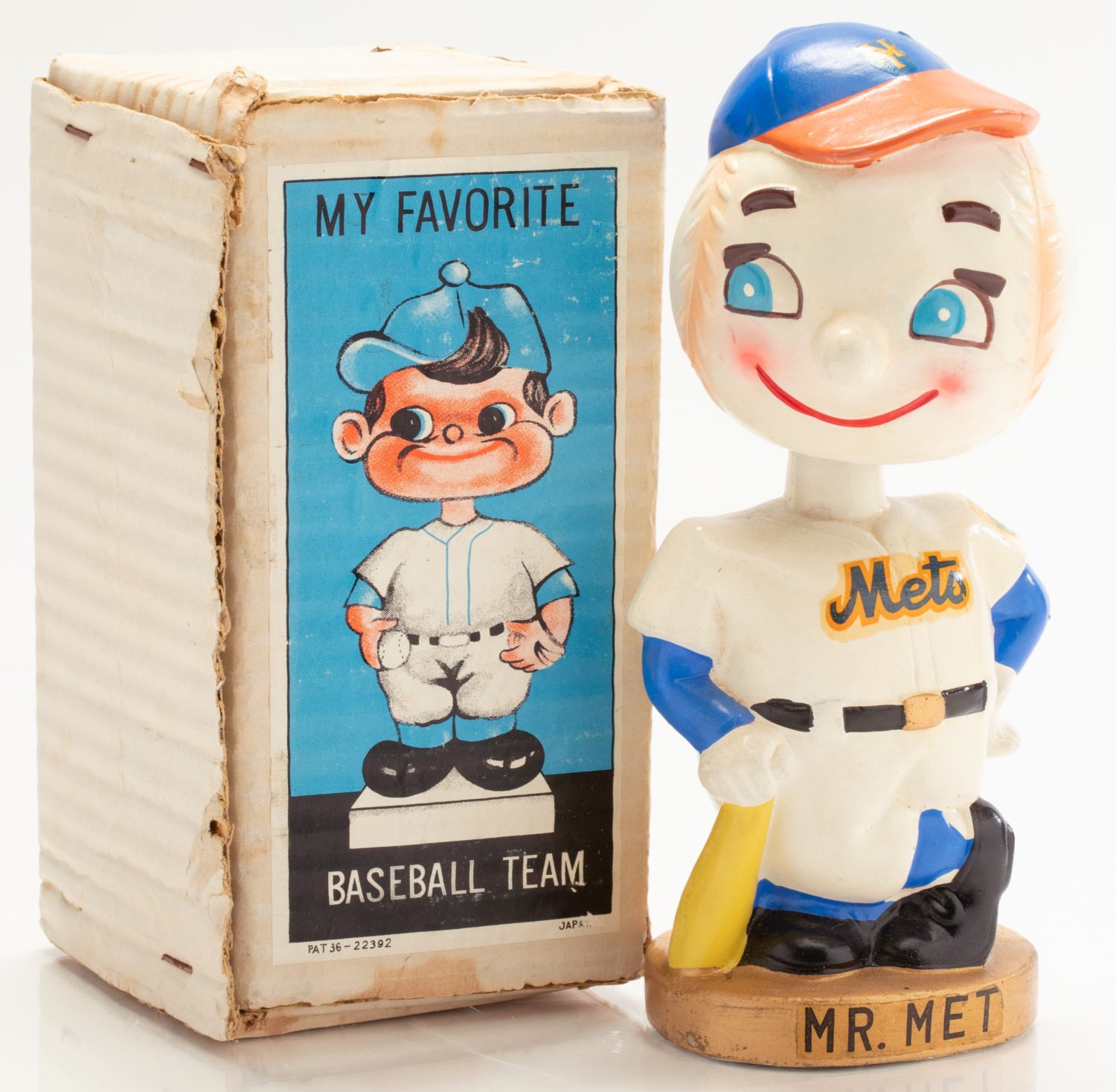 1965 Mr. Met Coin Bank