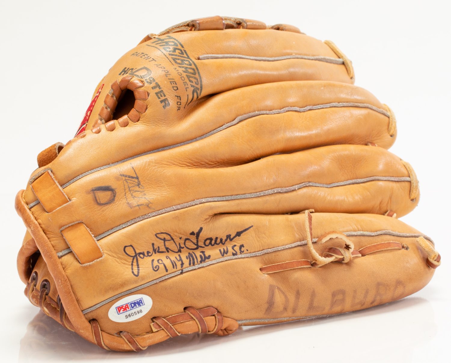 Jack DiLauro Autographed Glove