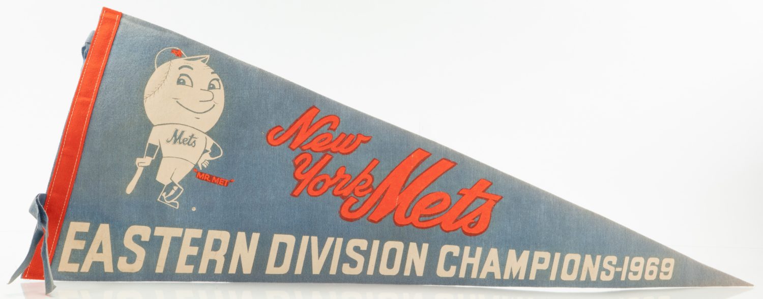 Mets 1969 NL East Champions Pennant