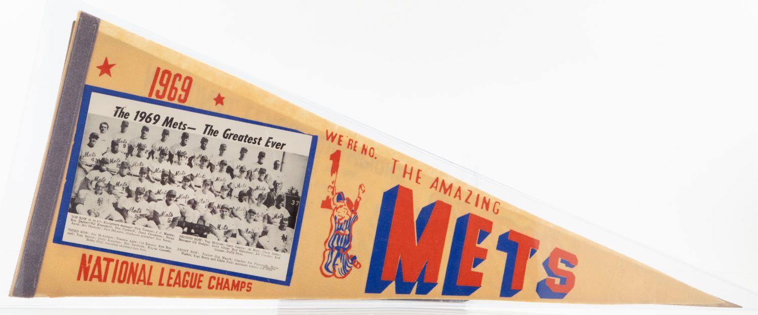 1969 New York Mets NL Championship Pennant