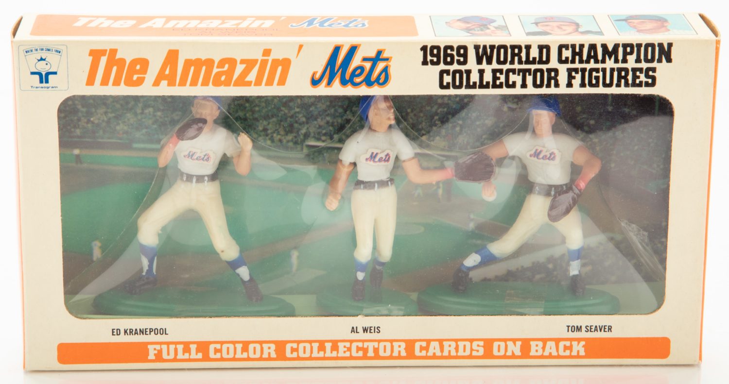 Kranepool, Weis & Seaver World Series Collector Figures