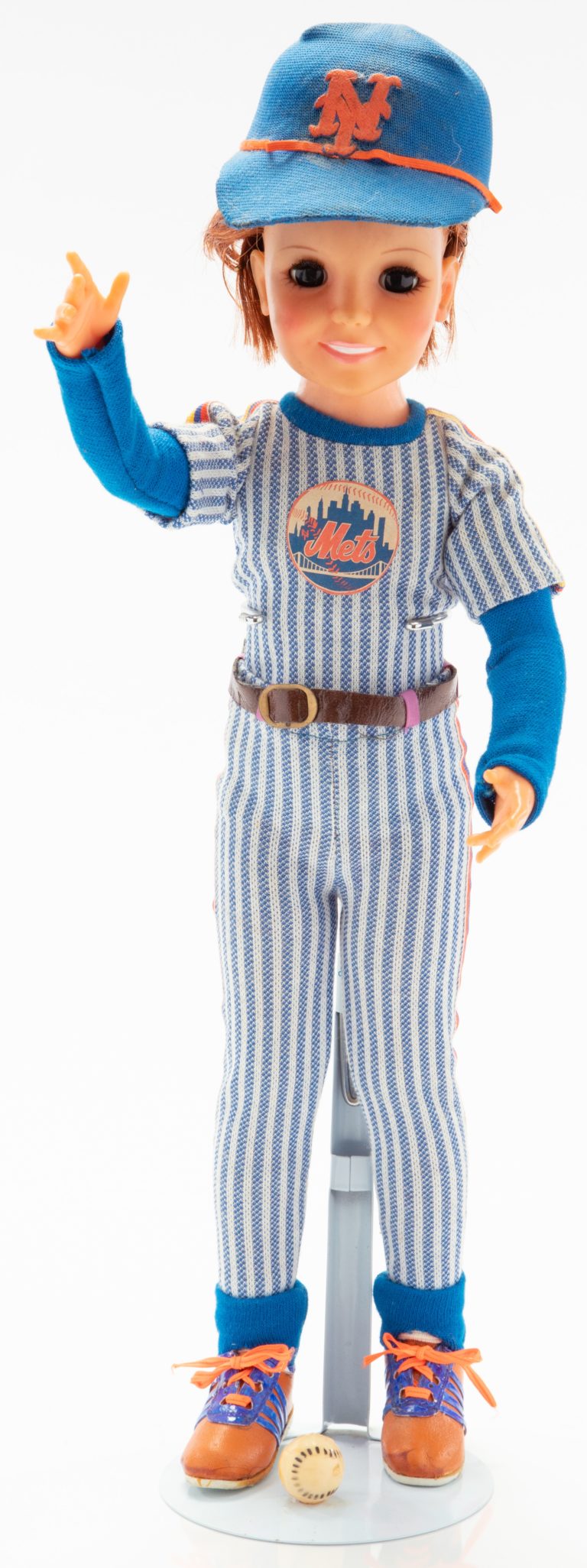 Doll in Mets Uniform