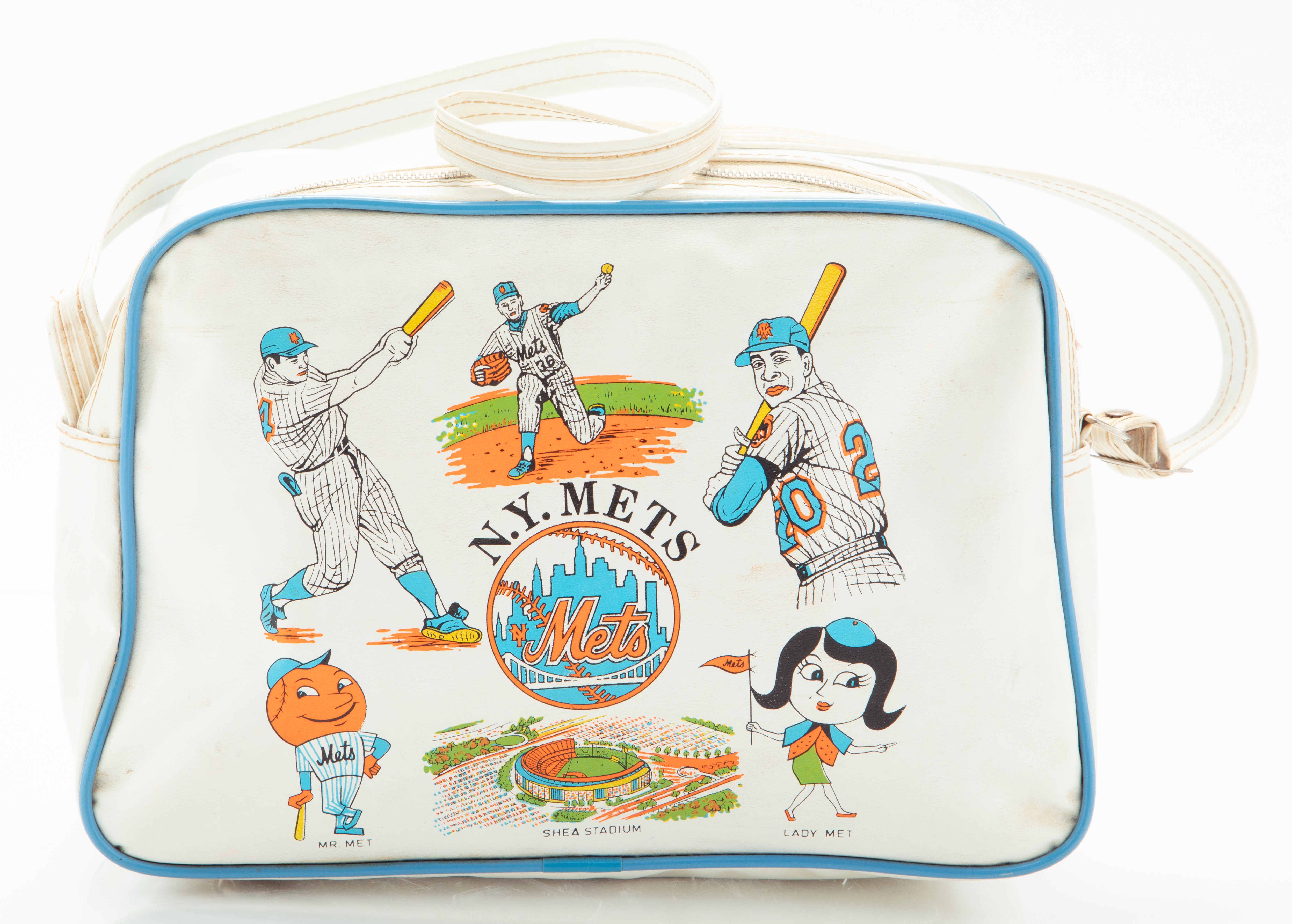 Mets-Themed Weekender Bag
