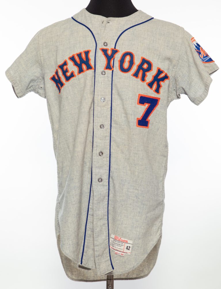 Ed Kranepool Game-Worn Jersey From 1966 - Mets History