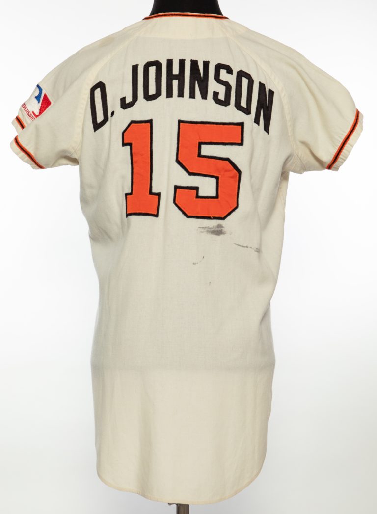 Davey Johnson Baltimore Orioles Jersey