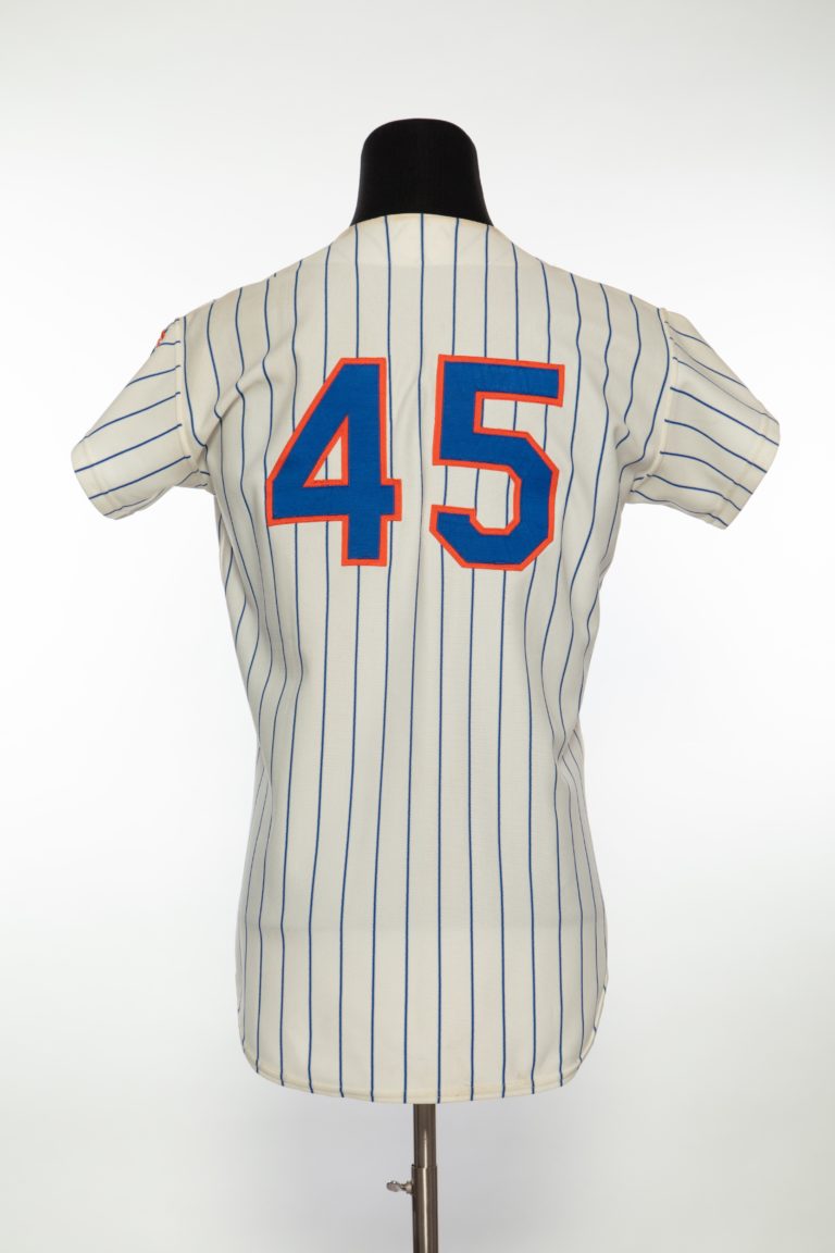 Tug McGraw Autographed Jersey - Back