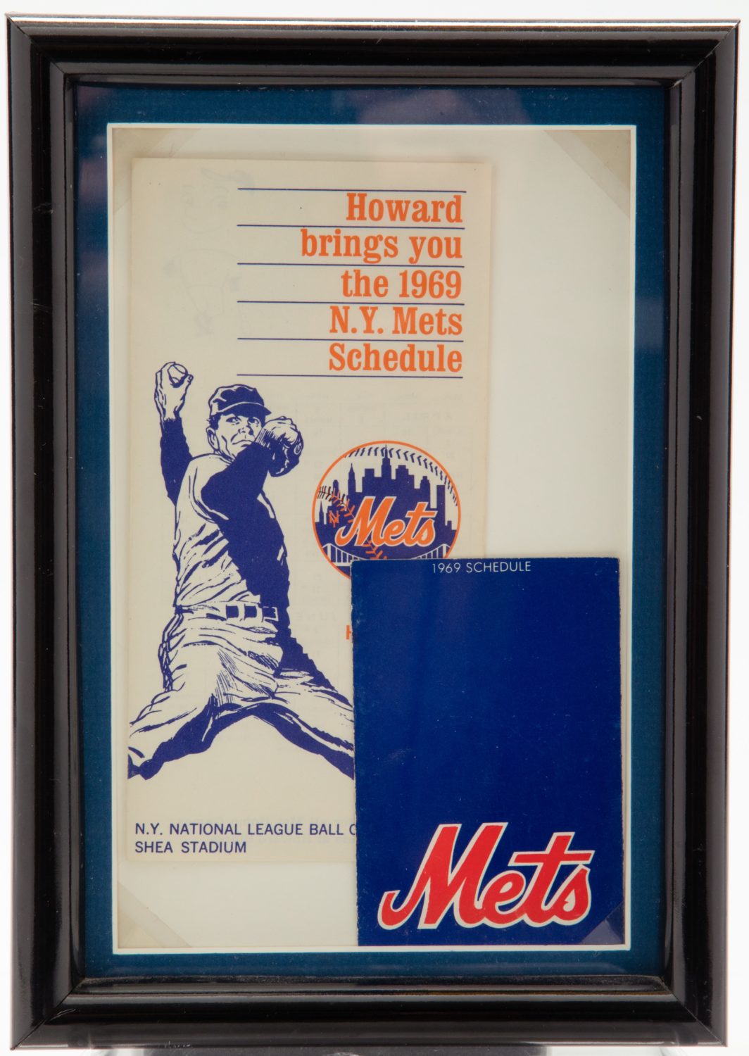 1969 New York Mets Pocket Schedule