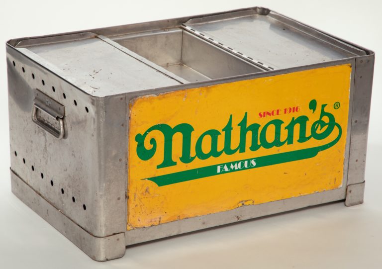 Nathan's Hot Dog Carrier from Shea Stadium