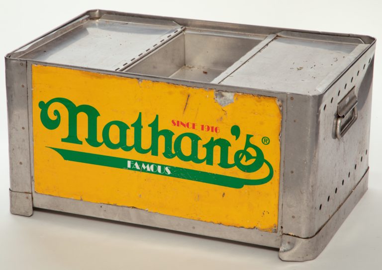 Nathan's Hot Dog Carrier from Shea Stadium