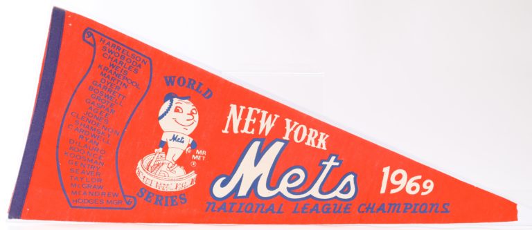 1969 Mets NL Champions Pennant