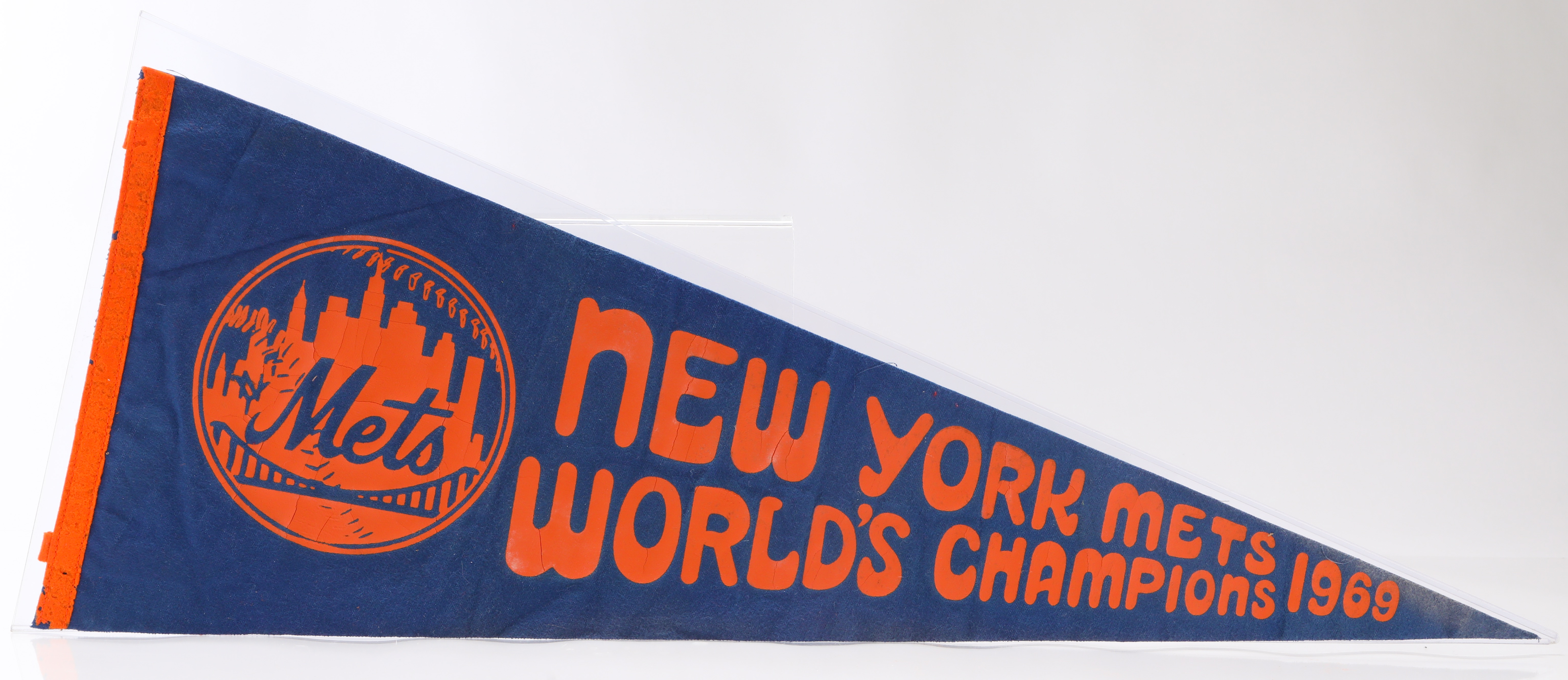 1969 New York Mets World's Champions Pennant