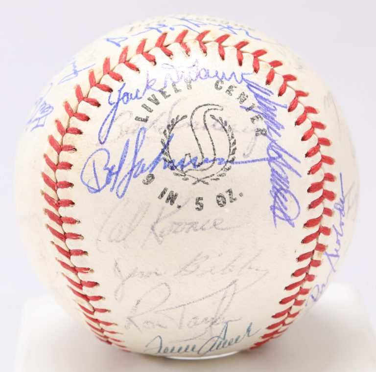 Baseball Autographed by 1969 World Champion Mets