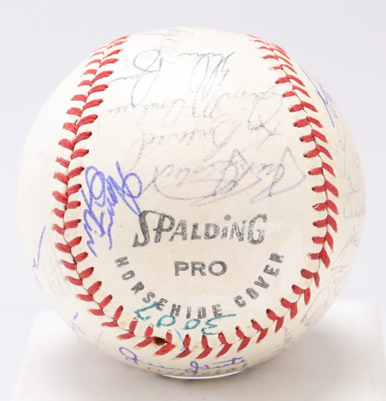 Baseball Autographed by 1969 World Champion Mets