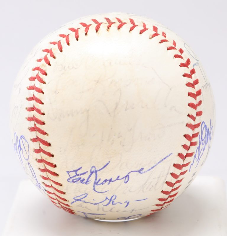 Baseball Autographed by 1969 World Champion Mets