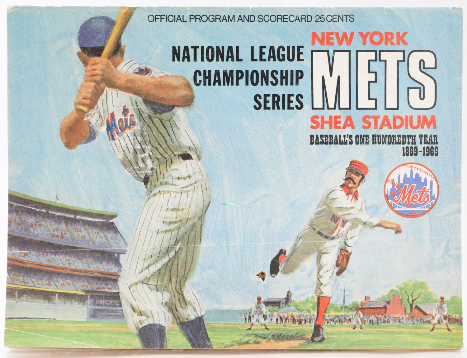 1969 New York Mets NLCS Official Program