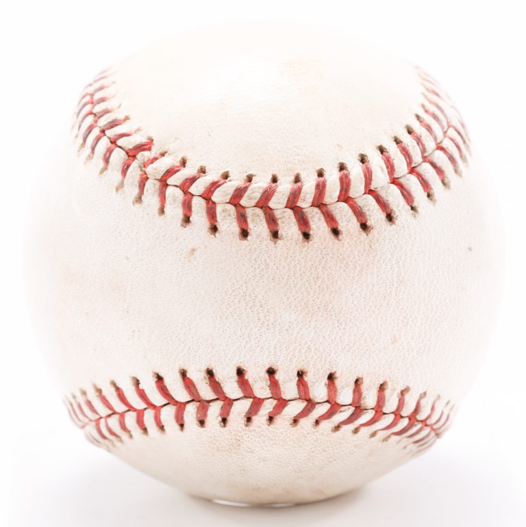 Game-Used Ball From Final Game at Polo Grounds