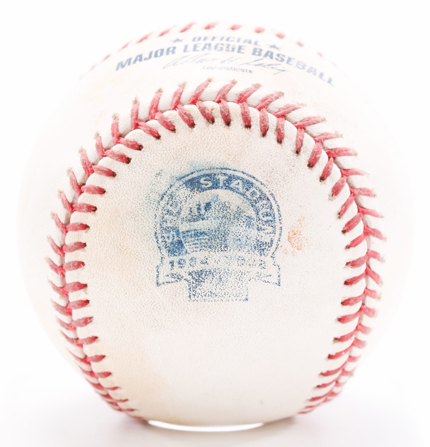 Game-Used Ball from Final Game at Shea Stadium