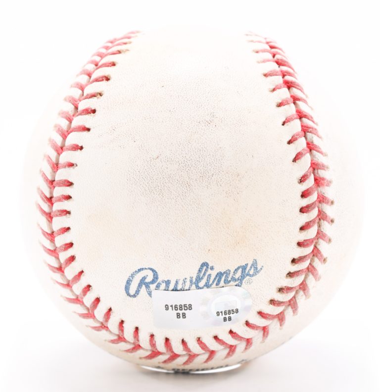 Game-Used Ball from Final Game at Shea Stadium