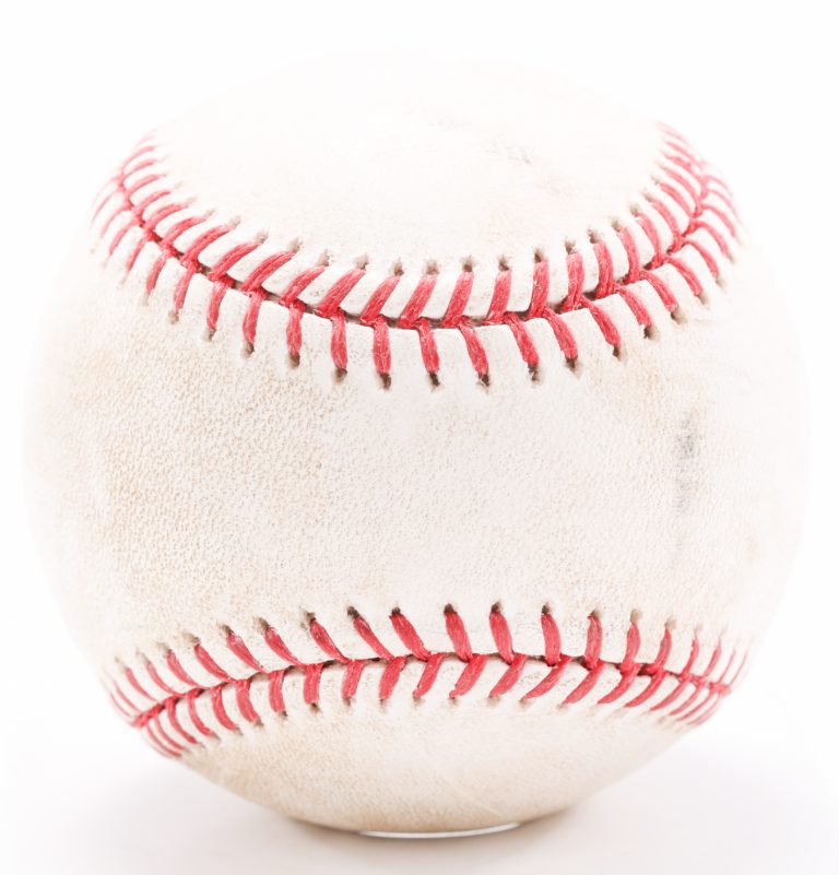 Game-Used Ball from First Game at Citi Field